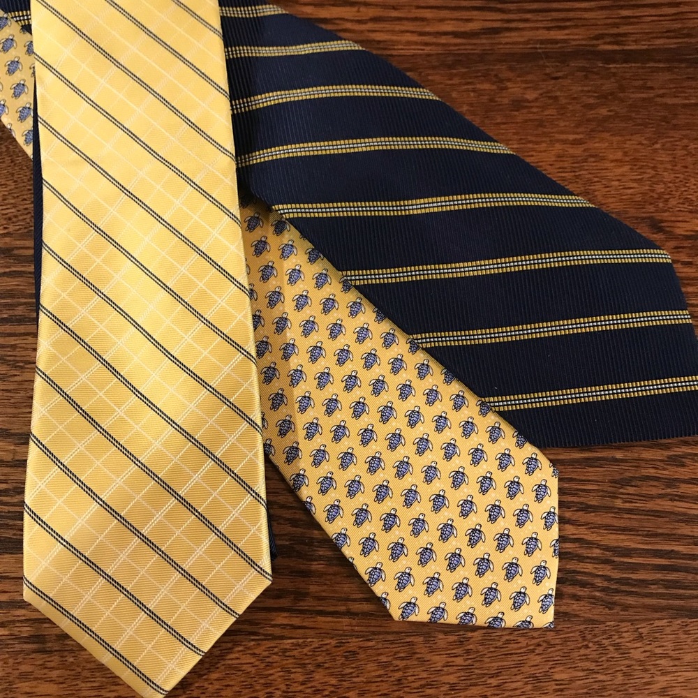 Men’s ties. Tommy Hilfiger and Ralph Lauren